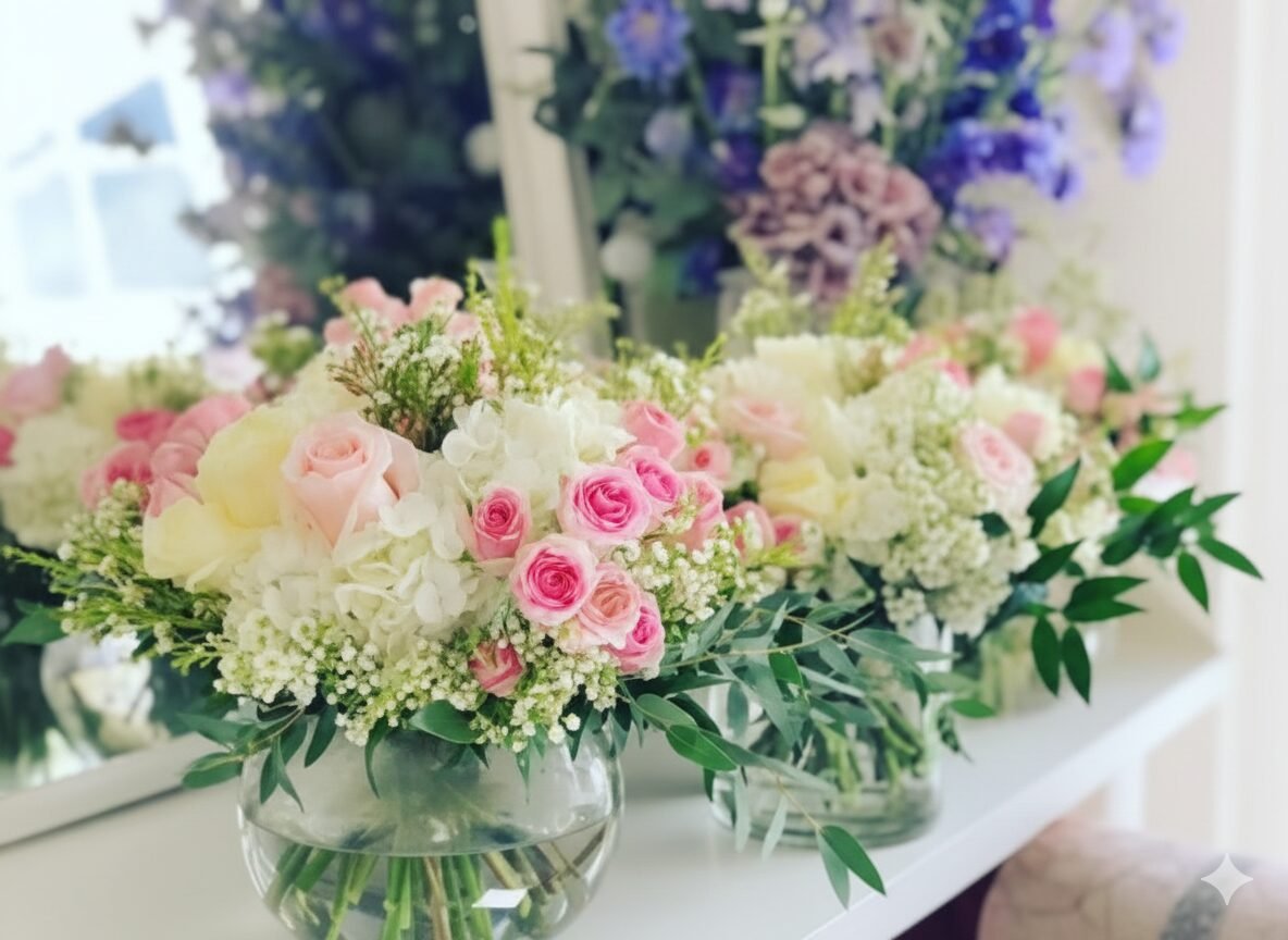bridal bouquet in dubai