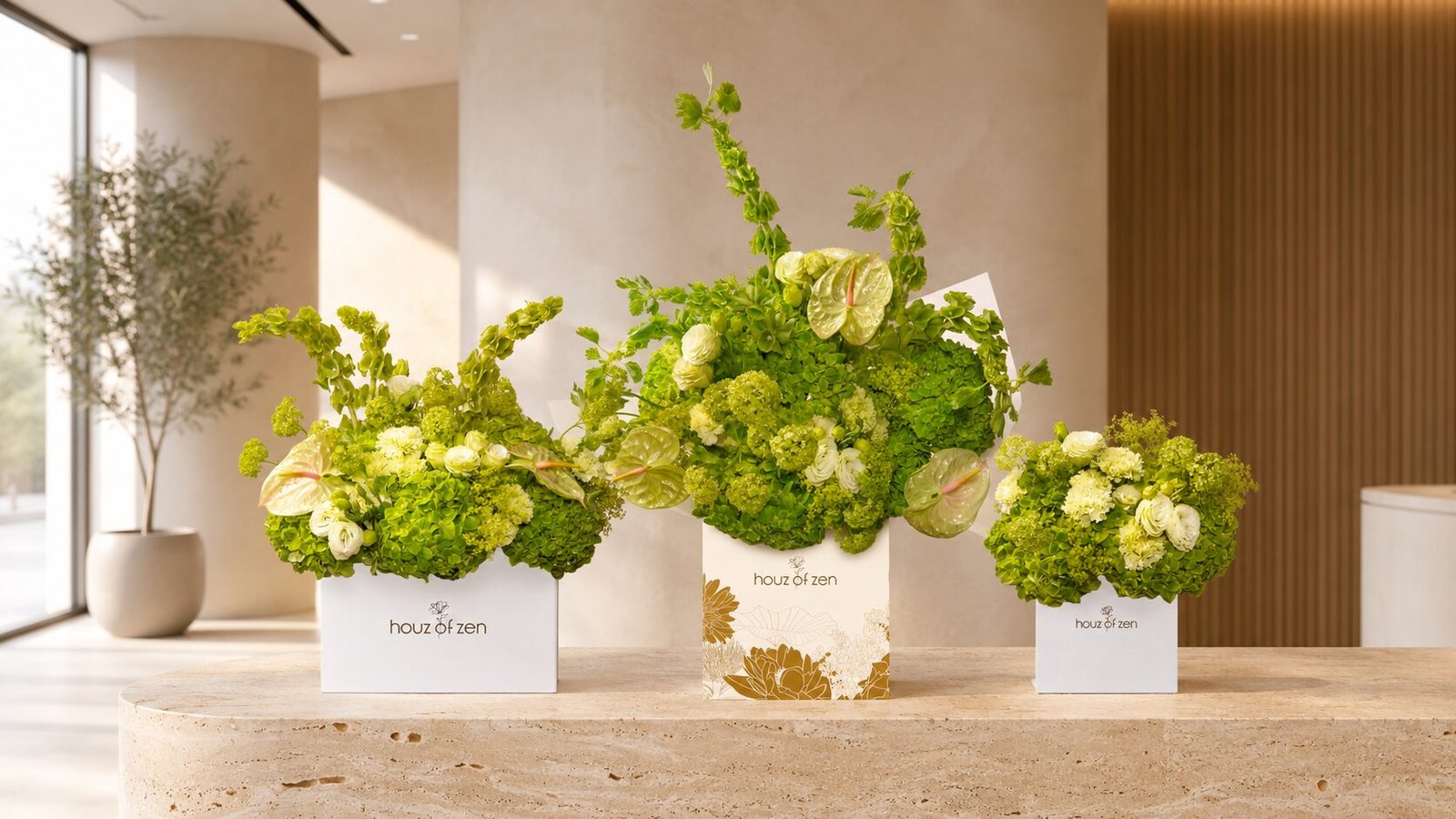 Corporate flower gifting in Dubai by Houz of Zen