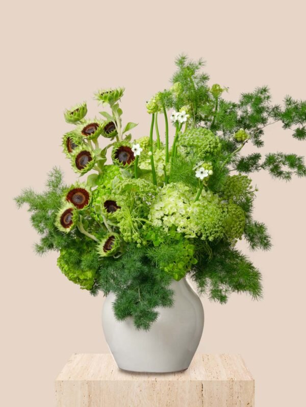 ZEN Fernlight green vase arrangement in Dubai by Houz of Zen